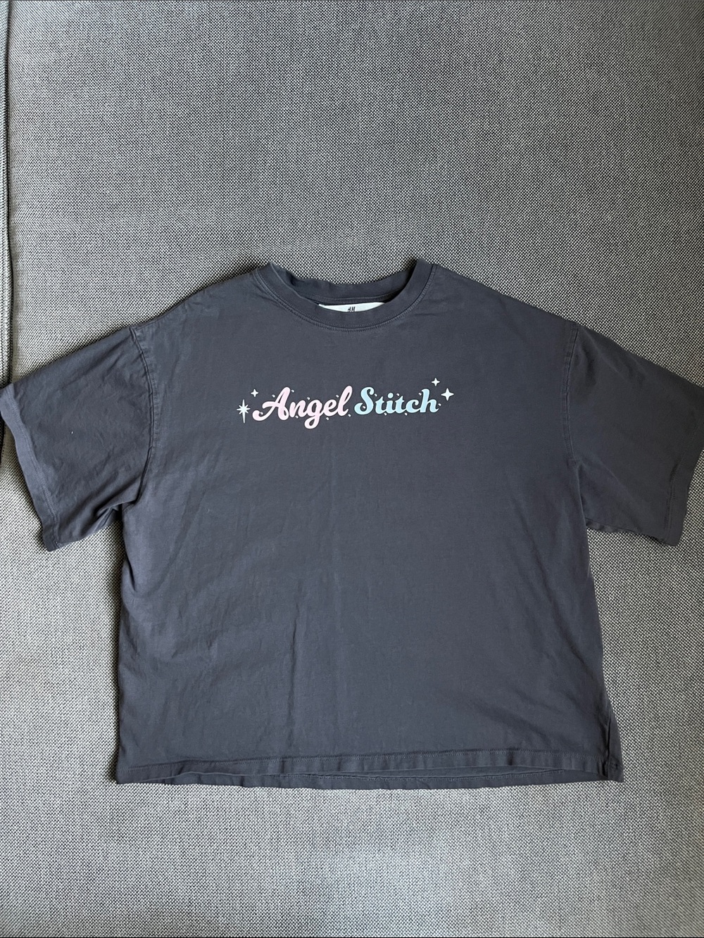 Disney H&M Angel Stitch Shirt- Size 12/14